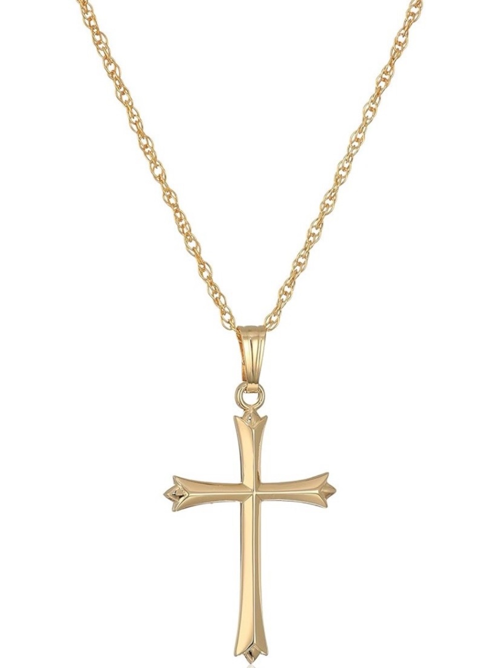 14K Dainty Gold Filled Cross Necklace✨ Minimalist Gold  | Layering Necklace